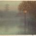 Ito Yuhan - Sarusawa Pond (watercolor and woodcut)