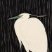 Ide Gakusui - White Heron in the Rain