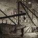 Martin Lewis - Derricks at Night