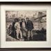 Martin Lewis - Dock Workers under the Brooklyn Bridge